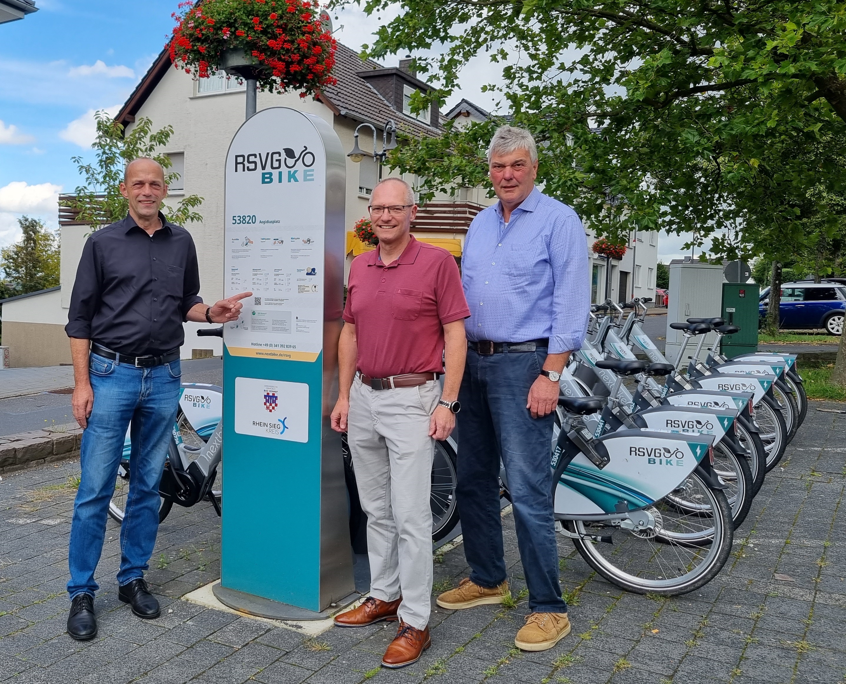 Bike-Sharing-Stationen!